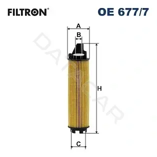 Масляный фильтр FILTRON OE677/7