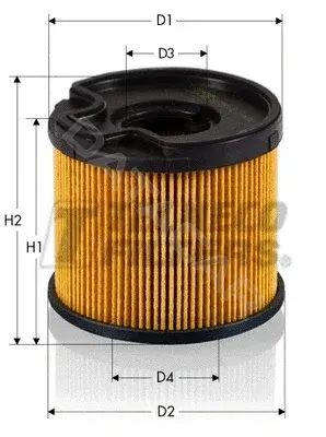 Топливный фильтр TECNECO FILTERS GS0301E