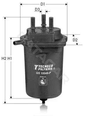 Топливный фильтр TECNECO FILTERS GS10048P