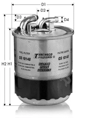 Топливный фильтр TECNECO FILTERS GS10148