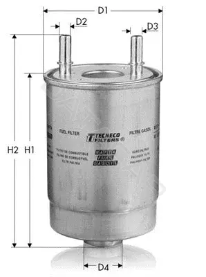 Топливный фильтр TECNECO FILTERS GS10669