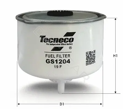 Топливный фильтр TECNECO FILTERS GS1204