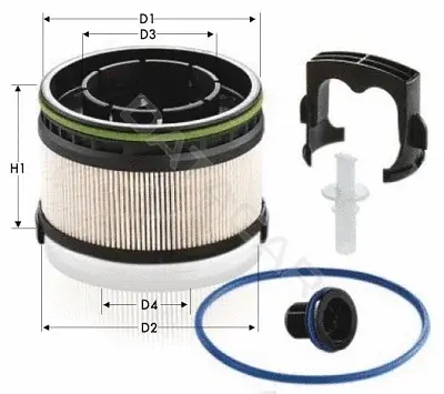 Топливный фильтр TECNECO FILTERS GS2100E