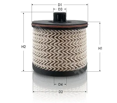 Топливный фильтр TECNECO FILTERS GS2103E