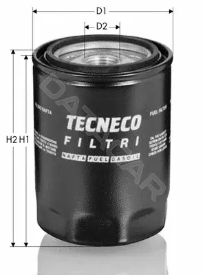 Топливный фильтр TECNECO FILTERS GS438