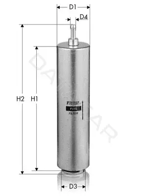 Топливный фильтр TECNECO FILTERS GS5001