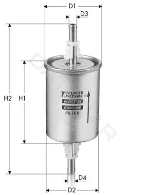 Топливный фильтр TECNECO FILTERS IN55/3