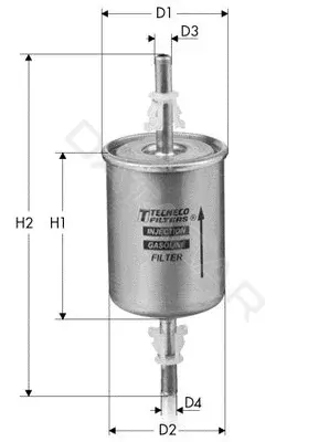Топливный фильтр TECNECO FILTERS IN57