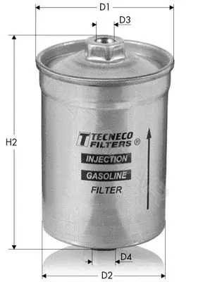 Топливный фильтр TECNECO FILTERS IN86