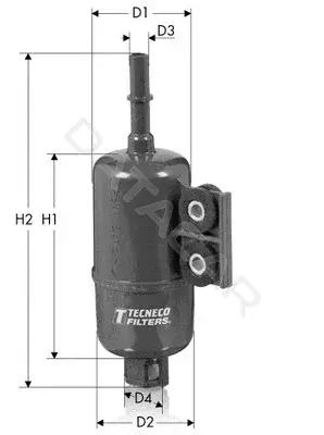 Топливный фильтр TECNECO FILTERS IN9750