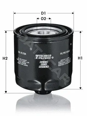 Масляный фильтр TECNECO FILTERS OL109