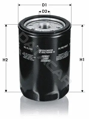 Масляный фильтр TECNECO FILTERS OL130