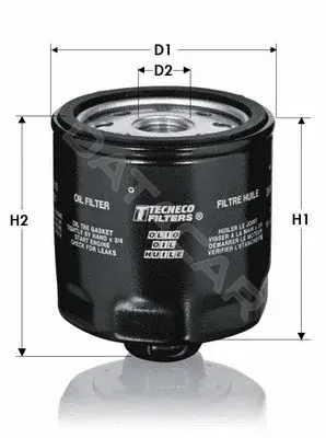 Масляный фильтр TECNECO FILTERS OL131