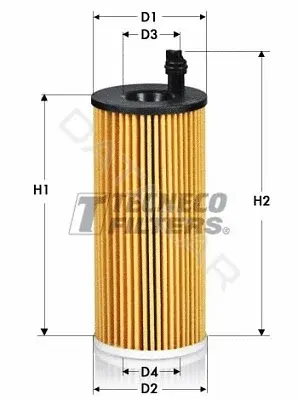 Масляный фильтр TECNECO FILTERS OL2160E