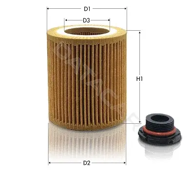 Масляный фильтр TECNECO FILTERS OL2185E