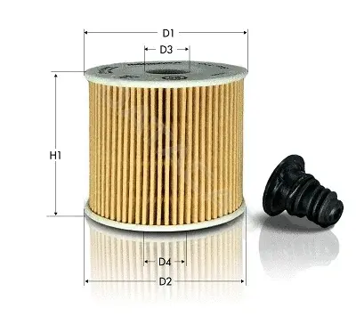 Масляный фильтр TECNECO FILTERS OL2191E