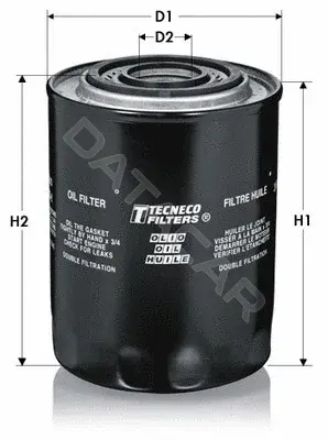 Масляный фильтр TECNECO FILTERS OL3003T