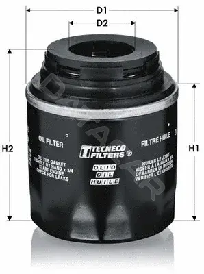 Масляный фильтр TECNECO FILTERS OL712/94