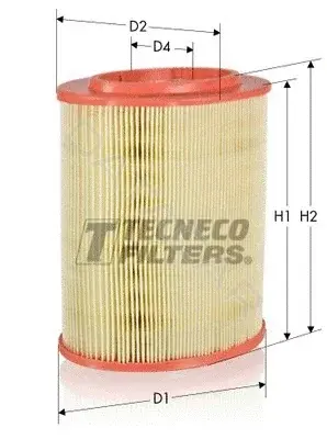 Воздушный фильтр TECNECO FILTERS AR10046OV