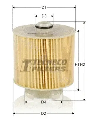 Воздушный фильтр TECNECO FILTERS AR10216