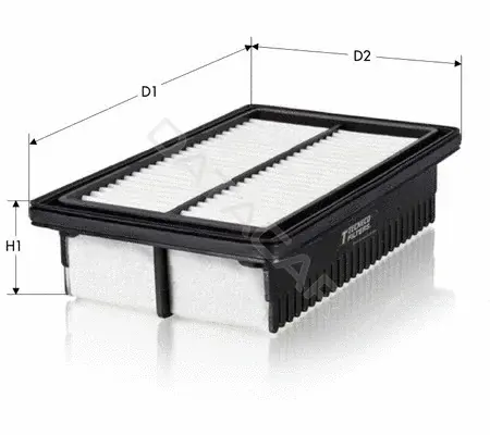 Воздушный фильтр TECNECO FILTERS AR10355PMJ