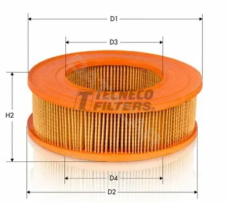 Воздушный фильтр TECNECO FILTERS AR160