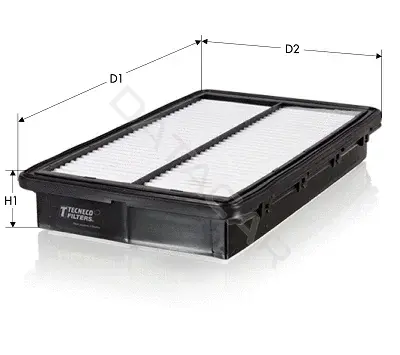 Воздушный фильтр TECNECO FILTERS AR1628PMJ