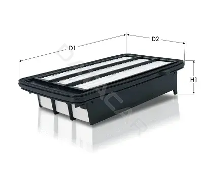 Воздушный фильтр TECNECO FILTERS AR1658PMJ