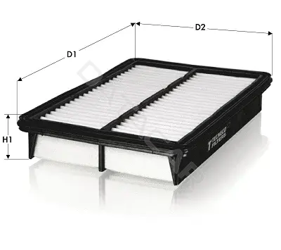 Воздушный фильтр TECNECO FILTERS AR1677PMJ