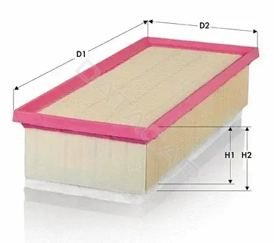 Воздушный фильтр TECNECO FILTERS AR1710PMS