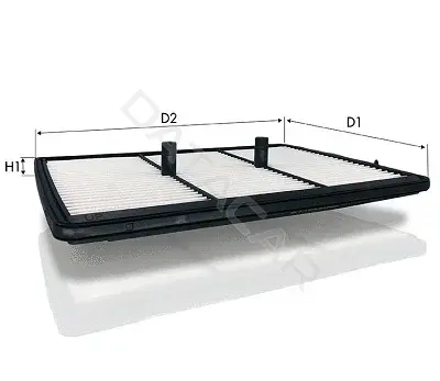 Воздушный фильтр TECNECO FILTERS AR1731PMJ