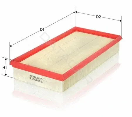 Воздушный фильтр TECNECO FILTERS AR178PM