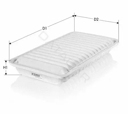 Воздушный фильтр TECNECO FILTERS AR2049PMJ