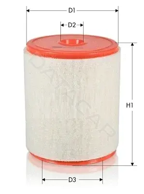 Воздушный фильтр TECNECO FILTERS AR2271S