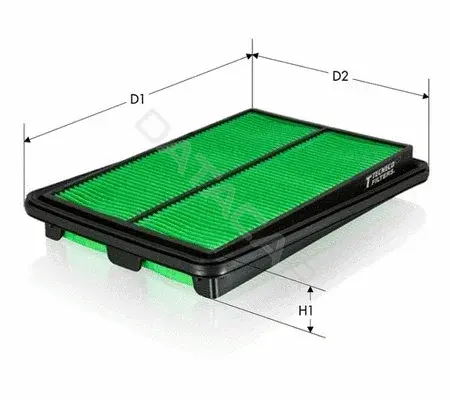 Воздушный фильтр TECNECO FILTERS AR25040PMJ