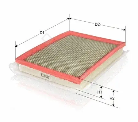 Воздушный фильтр TECNECO FILTERS AR264/1PMS