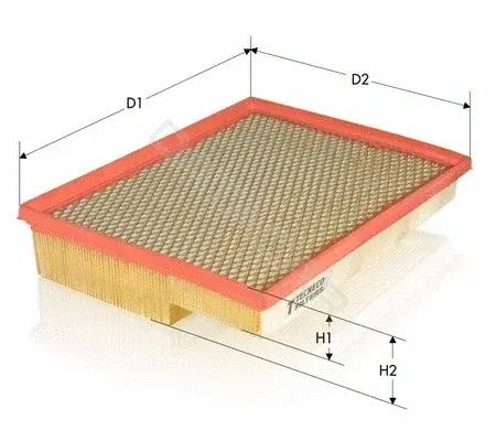 Воздушный фильтр TECNECO FILTERS AR276PM
