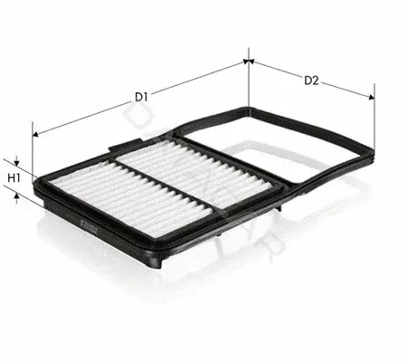 Воздушный фильтр TECNECO FILTERS AR29002PMJ
