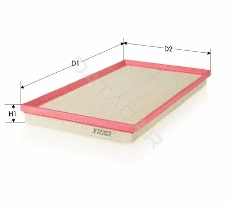 Воздушный фильтр TECNECO FILTERS AR42002PM