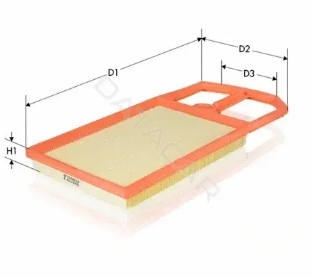Воздушный фильтр TECNECO FILTERS AR5898PM