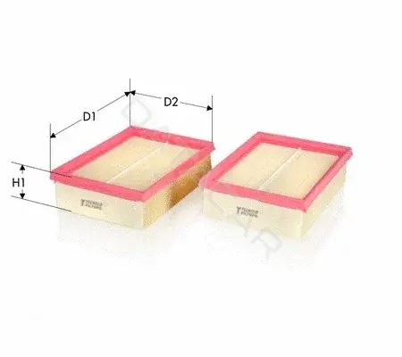 Воздушный фильтр TECNECO FILTERS AR9096PMX2