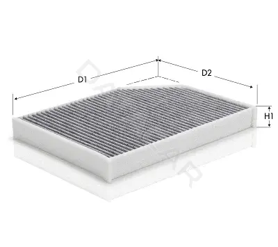 Фильтр салонный TECNECO FILTERS CK1258C