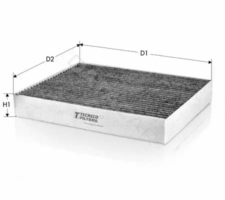 Фильтр салонный TECNECO FILTERS CK34003C