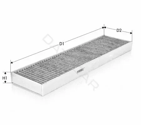 Фильтр салонный TECNECO FILTERS CK9495C