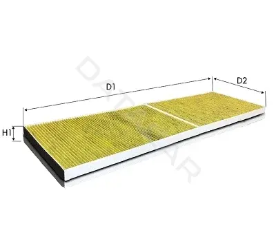 Фильтр салонный TECNECO FILTERS CKA1294
