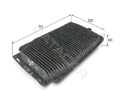 Фильтр салонный TECNECO FILTERS AB109