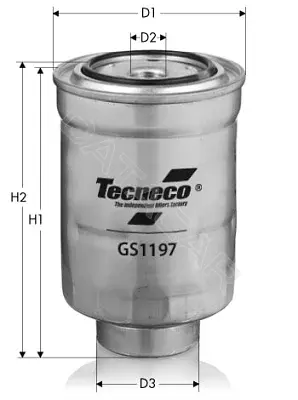 Топливный фильтр TECNECO FILTERS GS1197
