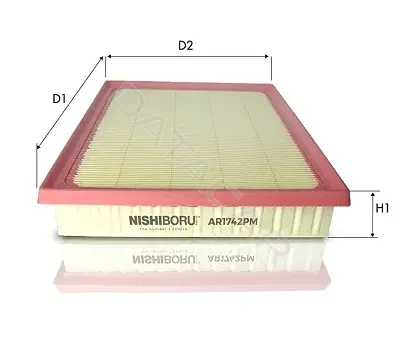 Воздушный фильтр TECNECO FILTERS AR1742PM