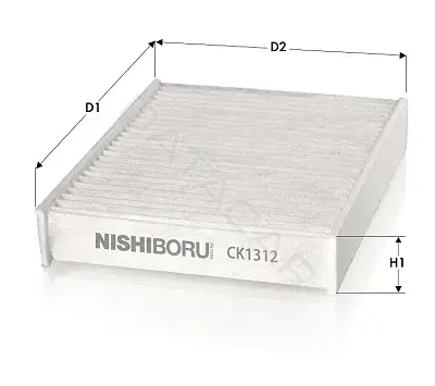 Фильтр салонный TECNECO FILTERS CK1312