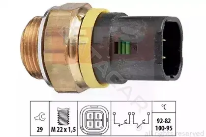 Датчик включения вентилятора EPS 1.850.658